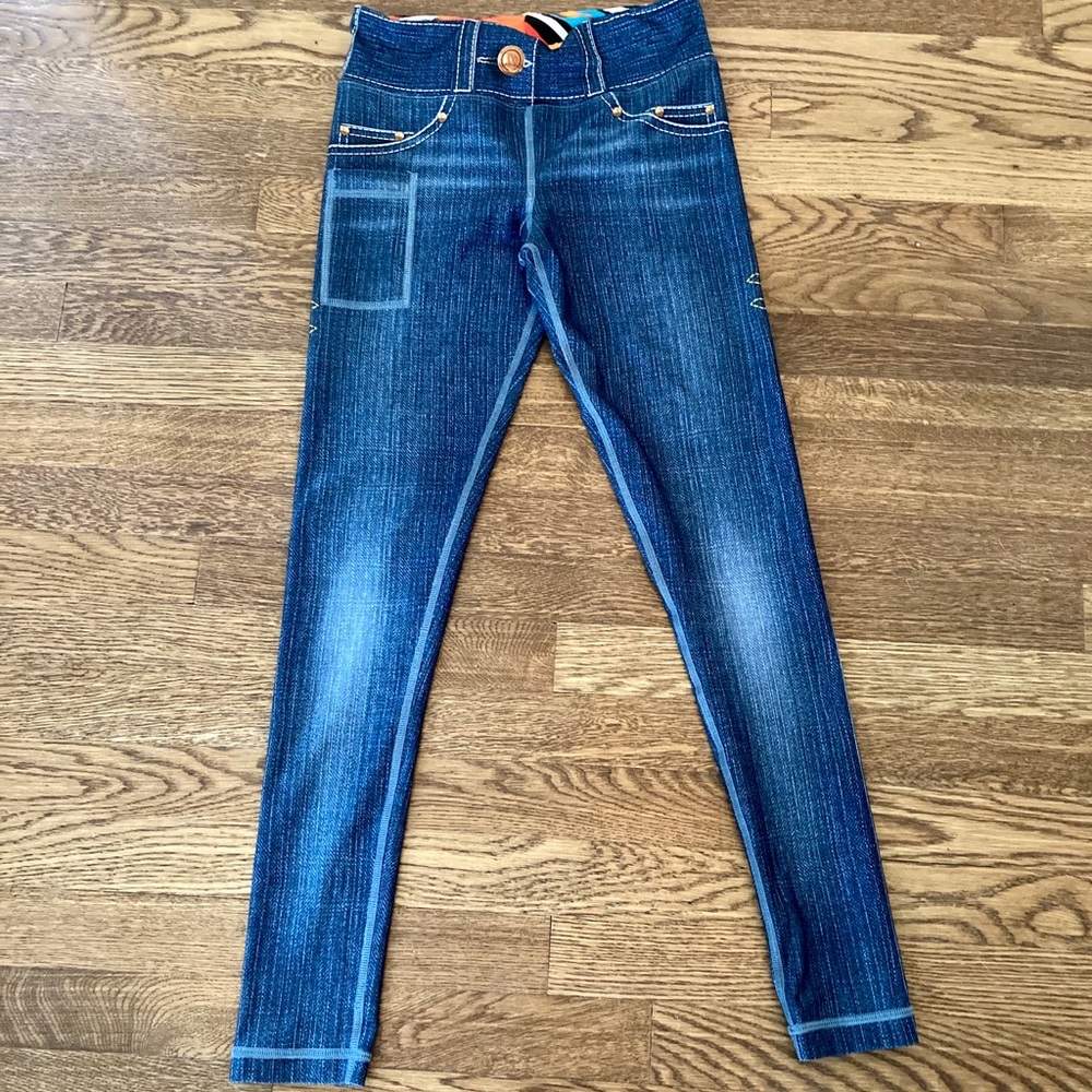 INKnBURN denim tights